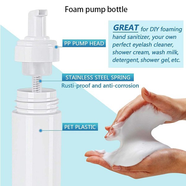 foam cleanser bottle