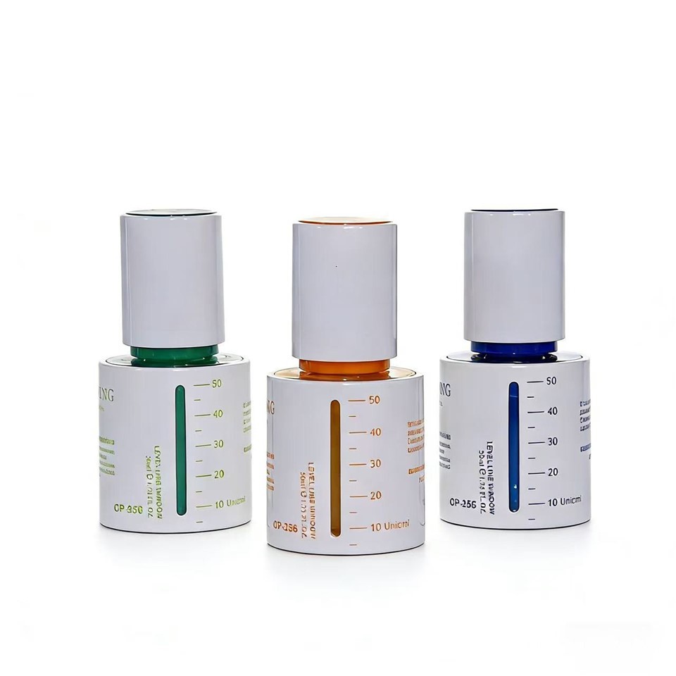 small plastic cosmetic containers